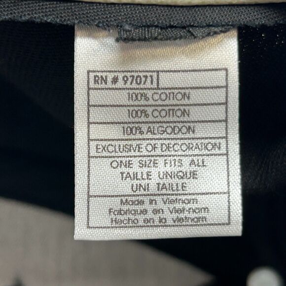 Purdue University Boilermakers Hat Cap Black Strapback Captivating Headgear - Picture 9 of 10